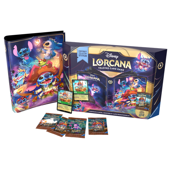 Lorcana - Coffret Collector Stitch - La Mer Azurite