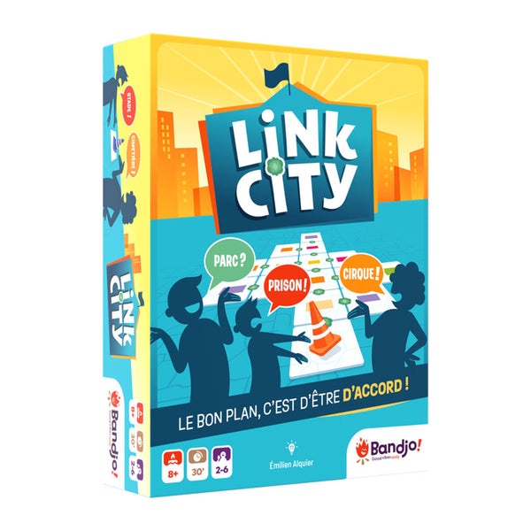 link city - jeu de société - cooperatif - 8 ans