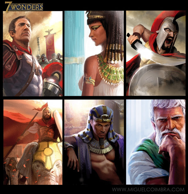 Extension : 7 Wonders Leaders (Nouvelle édition 2020)